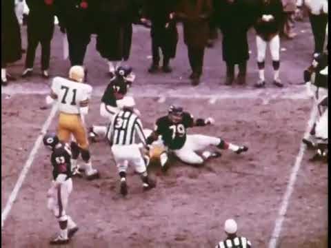 1968 Packers at Bears Highlights