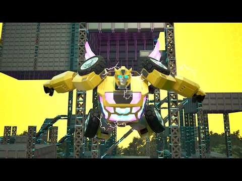 Bumblebee's SUPER Climb and Jump Tower! 🗼| S02E01 | FULL EPISODE | Transformers: CYBERWORLD