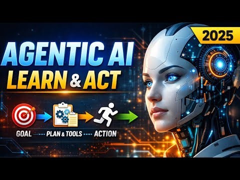 Agentic AI Explained: How Autonomous AI Learns, Thinks & Acts (2025)