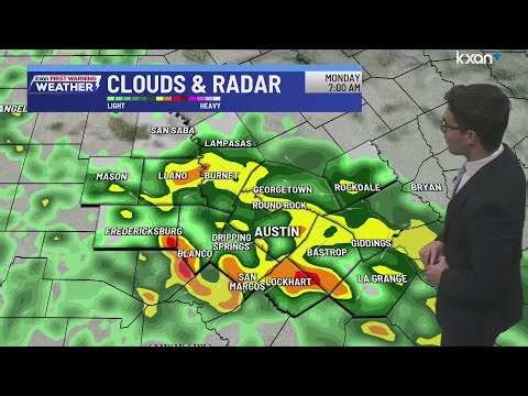 Numerous rounds of rain and t-storms on the way | KXAN Weather Forecast (Apr. 19)