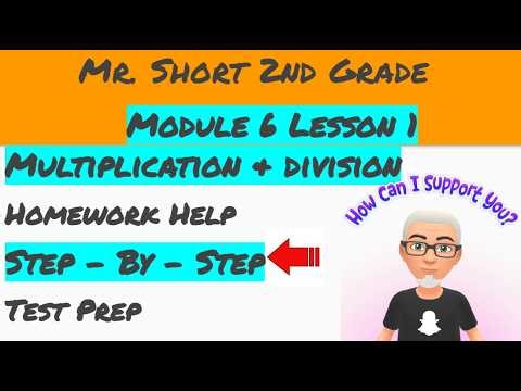 Module 6 Lesson 1 Eureka Math Homework Help (2nd Grade)