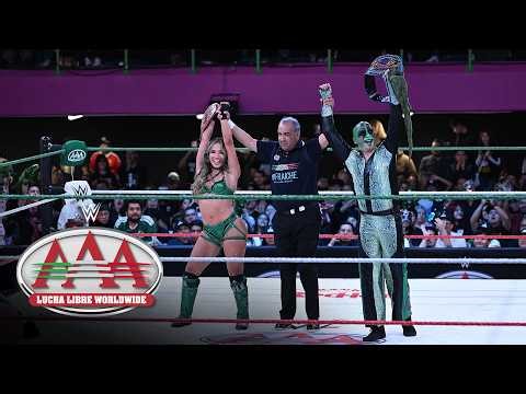 Lola Vice y Mr. Iguana siguen como Campeones de Parejas Mixtas AAA: CDMX highlights, 18 de Abril
