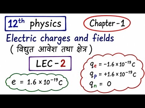 Class 12th physics| Chapter -1 | Lecture -2 Bihar board 2027 | Electric charges and fields