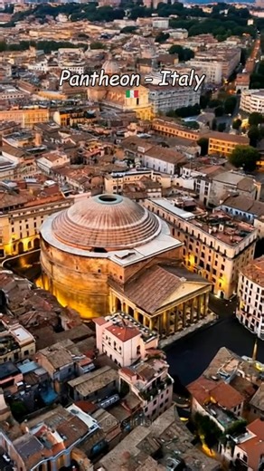 "Pantheon, Rome's ancient marvel 💡, majestic & mystical, oculus to the heavens, history & beauty in every stone #Pantheon #Rome" | Days in Italy