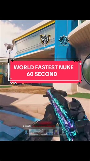 World's Fastest Nuke in Call of Duty - 60 Seconds