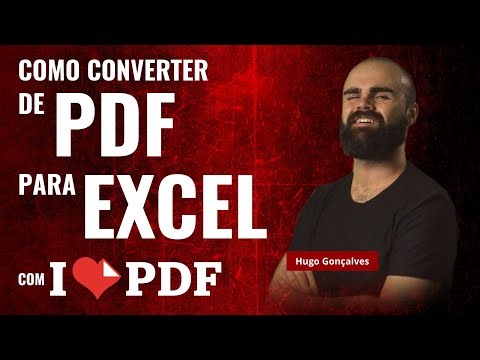 Como converter de PDF para Excel – iLovePDF
