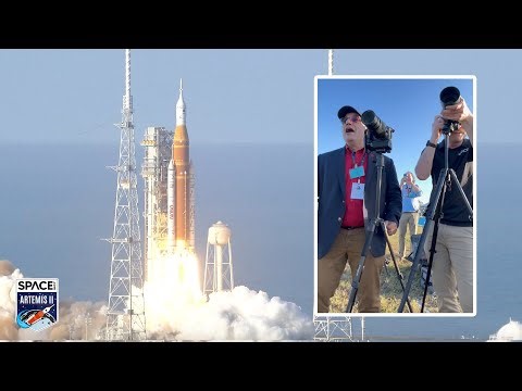 "GO, GO!" See our reaction to NASA's epic Artemis 2 rocket launch to the moon