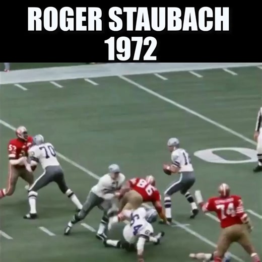 Law Nation Sports on Instagram: "Roger Staubach led the #Cowboys to a legendary 30-28 comeback victory over the San Francisco 49ers in the 1972 NFC Divisional Playoff H/T @NFL | Videos are telecasts, broadcasts, and production of NFL films. I don’t claim ownership. Intended for historical and educational purposes."