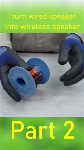 I turn WIRED speaker into WIRELESS speaker part 2