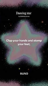 Dancing star # #kidsmusic #kidssongs #funforkids #songsforkids #kidsrhymes #nurseryrhymes