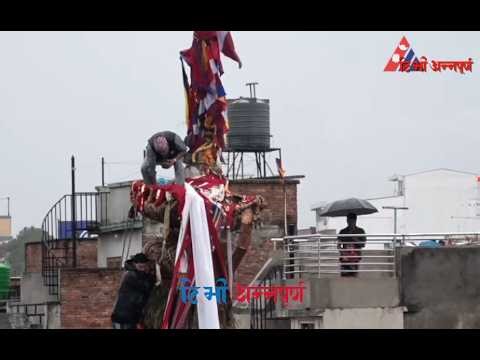 रातो मच्छिन्दनाथ जात्रा, नरिवल खसाल्ने जात्रा LIVE