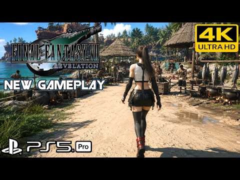 Final Fantasy 7 Revelation (PS5 Pro) NEW Gameplay 4K 60FPS | Saphire Weapon, FITS Customization etc