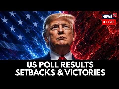 US Poll Results LIVE: Democrats vs Republicans | Trump, David Crowley & Tom Tiffany In Focus | N18G