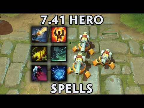 New Hero Spells and Innates 7.41 Dota 2
