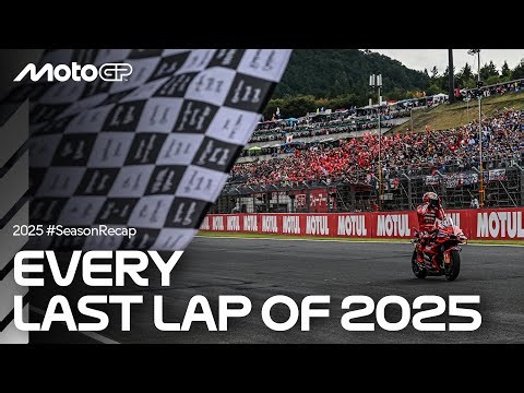 The final moments of EVERY 2025 MotoGP race 🏁🎉