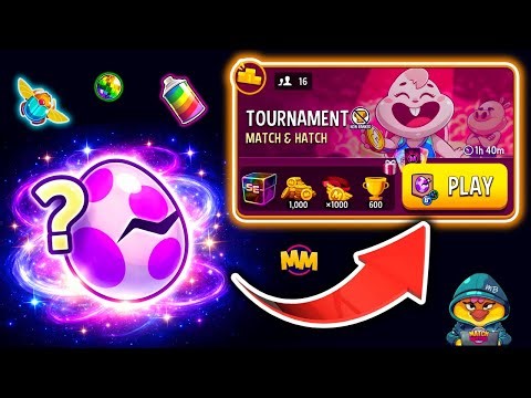 HATCHING MYSTERY EGGS on 16 PLAYERS TOURNAMENT 🔥 MATCH MASTERS