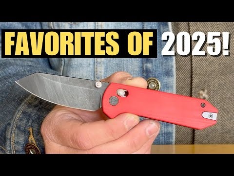 Favorite EDC Gear Of 2025! Knives, Multitools, and More.