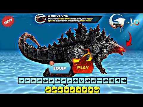 Hungry Shark Evolution - New Godzilla Shark Coming Soon - All 38 Sharks Unlocked Hack Gems And Coins