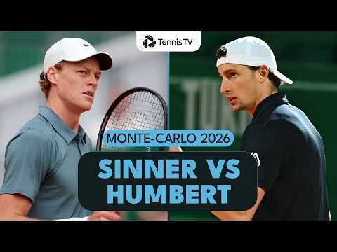 Jannik Sinner Begins Clay Season vs Ugo Humbert 🧱 | Monte-Carlo 2026 Match Highlights