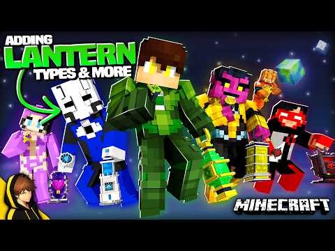 I Added PLANES, ALL LANTERN Types & MORE? to my LANTERNS Mod!? | Minecraft [Alpha Showcase]