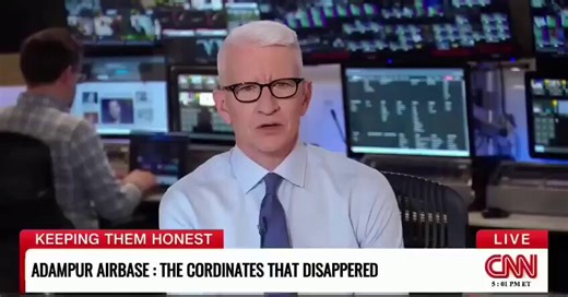 CNN Exclusive Report on Pakistan’s Precision Strikes against India in May 2025During the conflict between Pakistan and India in May 2025, Pakistan launched a major attack on the Adampur Airbase located in Indian Punjab. The strike was so precise that it caused panic in India, prompting authorities to immediately remove or alter the location information and coordinates of the site from the internet and public maps to prevent further Pakistani strikes.According to CNN, India's act of modifying the