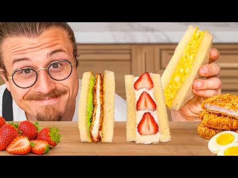 Japanese Convenience Store Sandwiches At Home