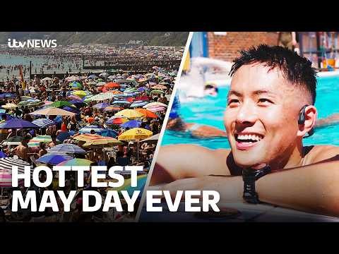 How hot was the UK's bank holiday heatwave? | ITV News