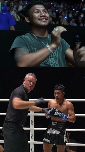 Pure reaction 👀 Rodtang and Takeru run it back one last time at ONE SAMURAI 1!