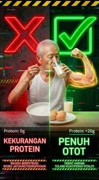 Formula Protein 14g: Hentikan Sarkopenia dan Cegah Kejatuhan pada warga emas