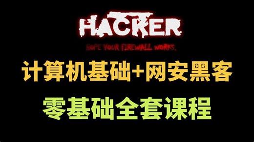 计算机基础+网安黑客零基础入门到进阶实战落地：新版学习路线、编程基础、渗透测试、SRC漏洞挖掘、CTF夺旗赛、靶场实战、企业安全、大厂面经、面试真题