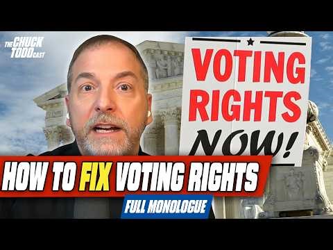 Supreme Courts GUTS The Voting Rights Act… Here’s The FIX | Chuck Todd Politics Podcast