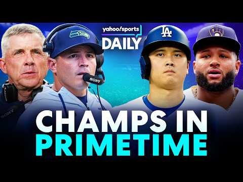 Brewers SWEEP the Dodgers | Seahawks-Broncos OT SHOWDOWN on TNF