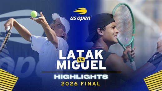 Marcel Latak vs. Guto Miguel Highlights | 2026 US Open Final