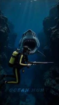 When a Giant Shark Attacks Your Speargun... (Wait for the End) 💀🌊