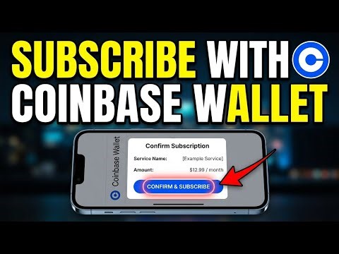 How to subscribe with Coinbase Wallet - Complete Guide