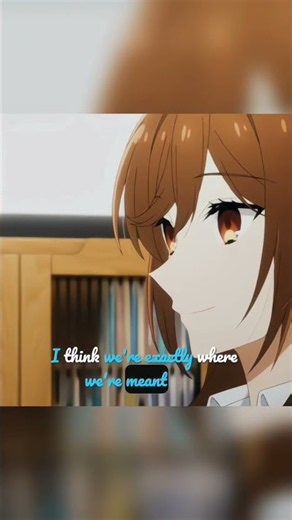 "A world without you is not my reality... 🥺"||Horimiya|| #horimiya #anime #love #animemoments