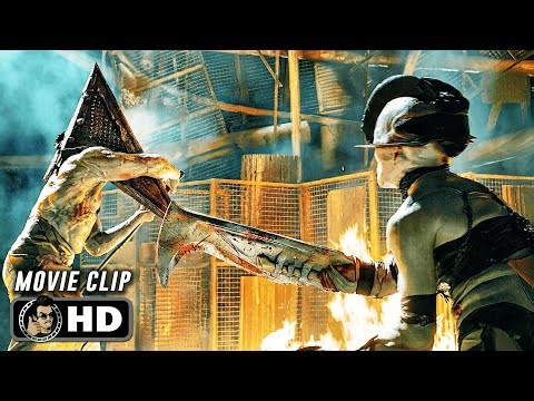 Pyramid Head Vs Missionary - Final Fight Scene | SILENT HILL: REVELATION (2012) Movie CLIP HD