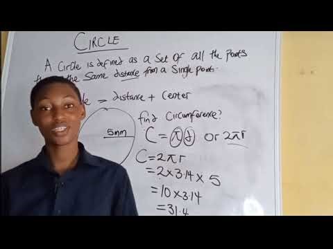 Circle Made Easy in 7 Minutes (Radius, Diameter, Area & Circumference Explained)
