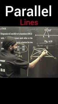 Parallel Lines in Maths | Important Questions & Tricks | Class 9–10 Geometry