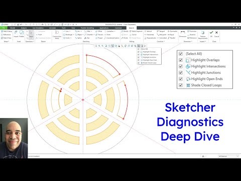 Creo Parametric - Sketcher Diagnostics - Deep Dive