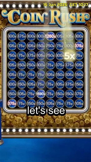 7500x SUPER MEGA WIN on Coin Rush 🪙