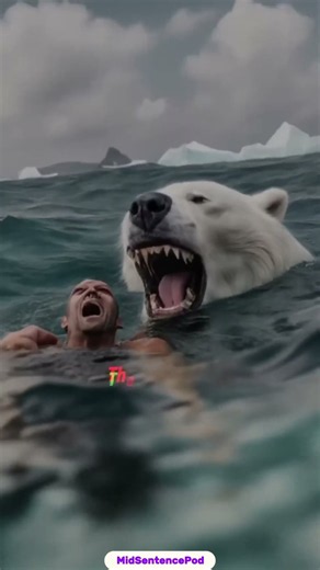 This POLAR BEAR ATTACK Is Absolutely TERRIFYING 🐻‍❄️😨 #polarbear #joerogan