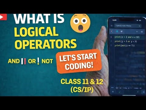 Logical Operators in Python (AND, OR, NOT) | Easy Explanation 💡