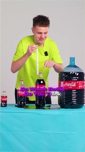 Which Coca-Cola Bottle Explodes Most Violently? #ColaExplosion #BottleBurst