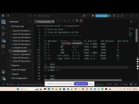 Clase 06 Operadores de Bit | Curso de Java