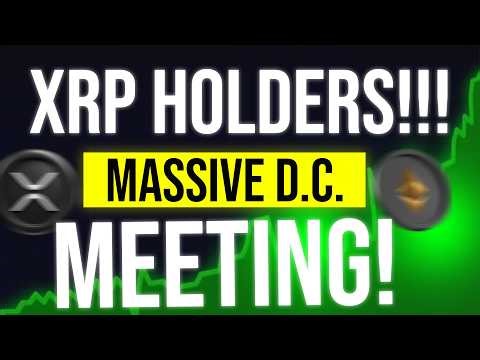 XRP HOLDERS ‼️ MASSIVE MEETING TODAY! Clarity Act