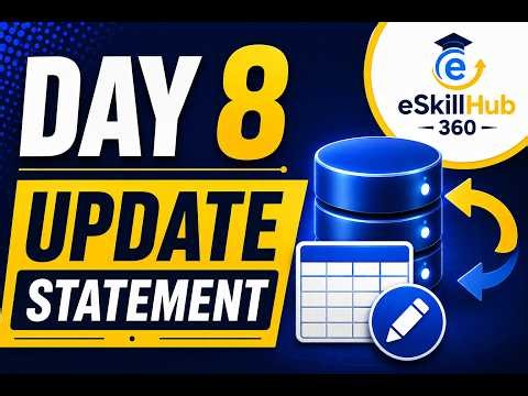 Day 8 | SQL UPDATE Statement | SQL Full Course for Beginners