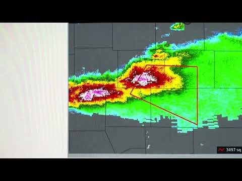 EAS Warning Alert | Severe Thunderstorm Warning (MDT)