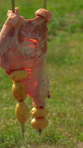 Roasted Open-Fire Feast: Outdoor Cooking at its Finest