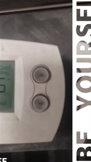 How to check ✅ thermometer Honeywell #thermostat #hvactechnician #hvac #airconditioning #package